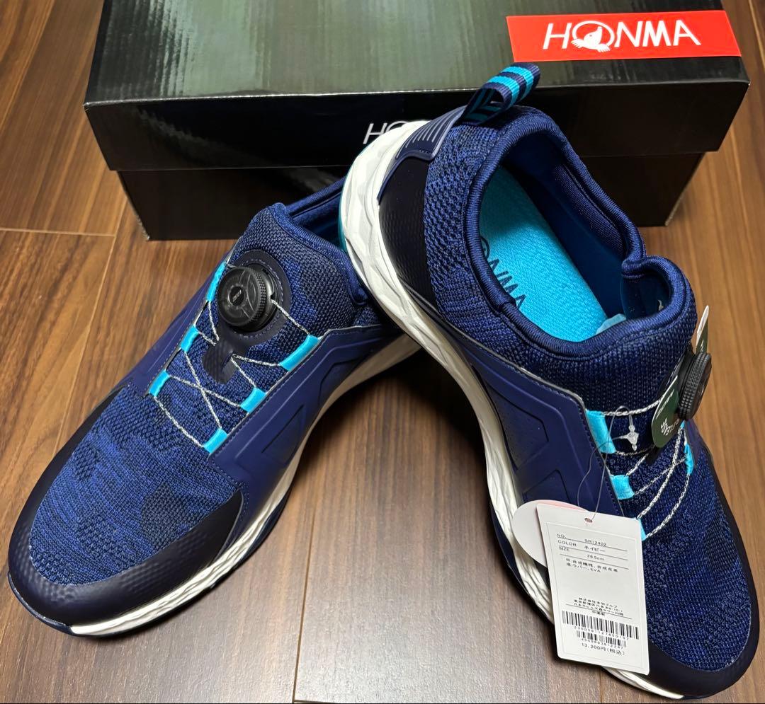HONMA ネイビー ゴルフシューズ ボアシステム