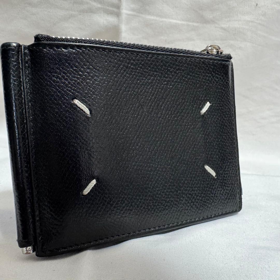 じぇじぇじぇ様　メゾンマルジェラ　マネークリップ　4つタグ　2つ折り財布