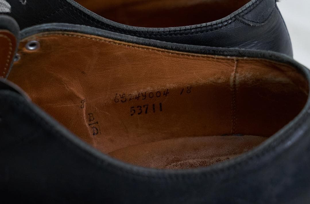 Alden オールデン 53711 プレーントゥ 8D(シューレースは付属なし)