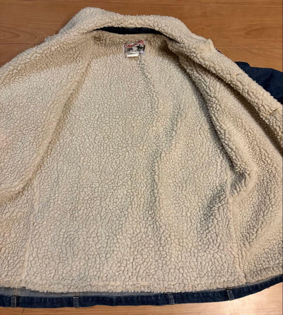 Lee Storm Rider USA製デニムボアジャケット ストームライダー
