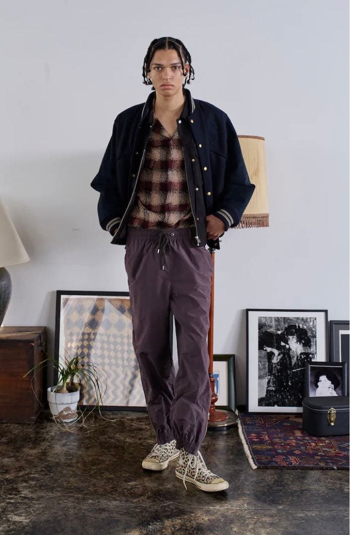 ジャケット・アウター sugarhill 25aw LEATHER STUDIUM JACKET