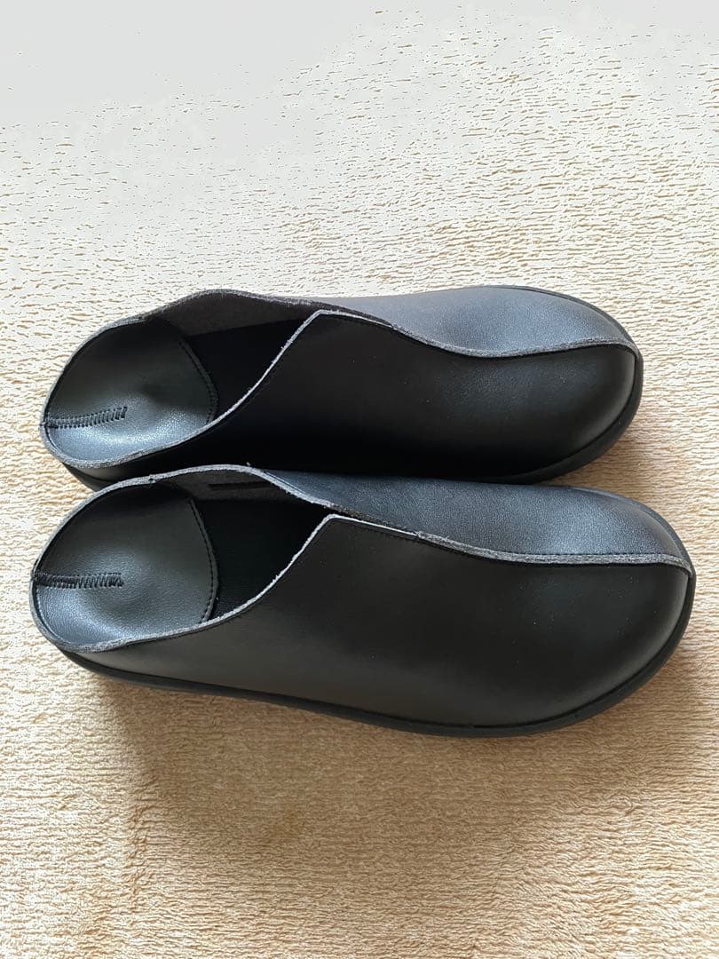 【新品　未使用品】 美足美人サンダルらくらく2ウェイシューズ、Lサイズ、ブラック