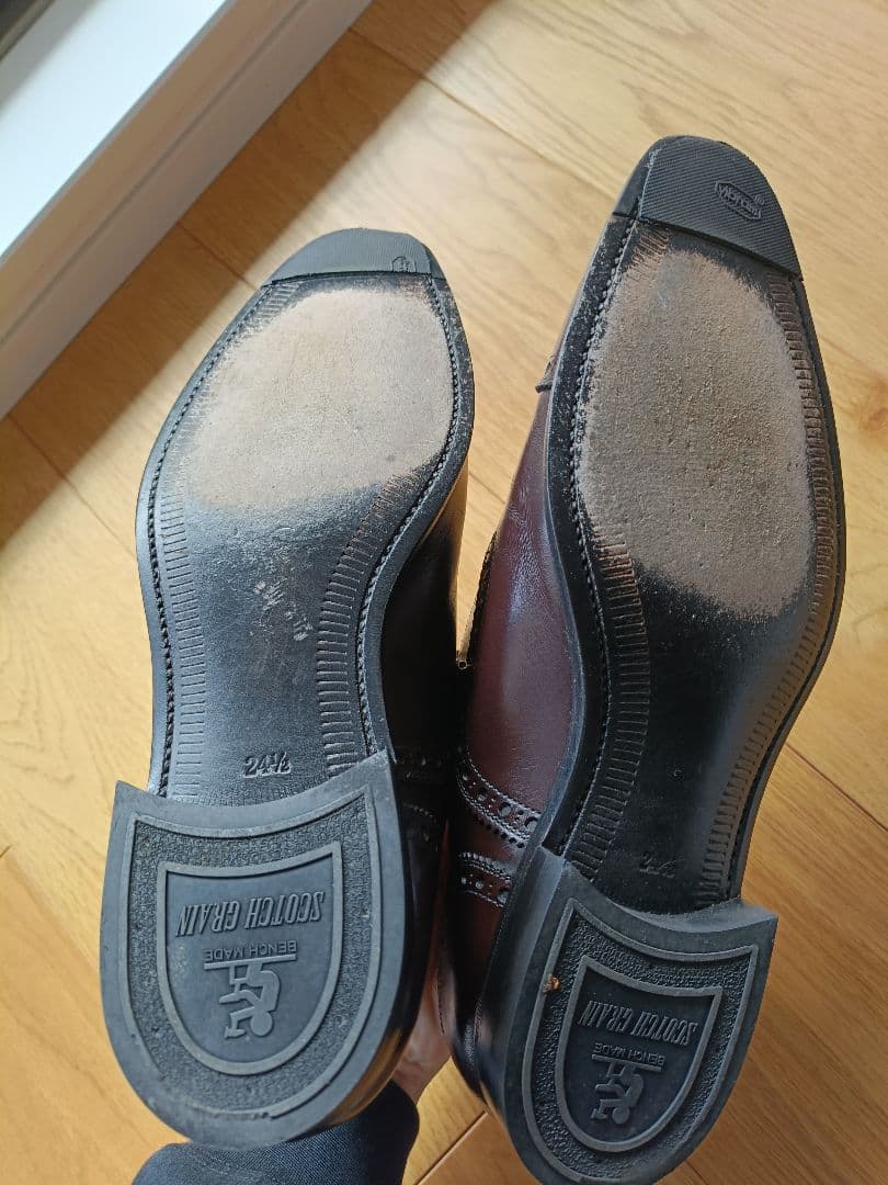 スコッチグレイン　革靴