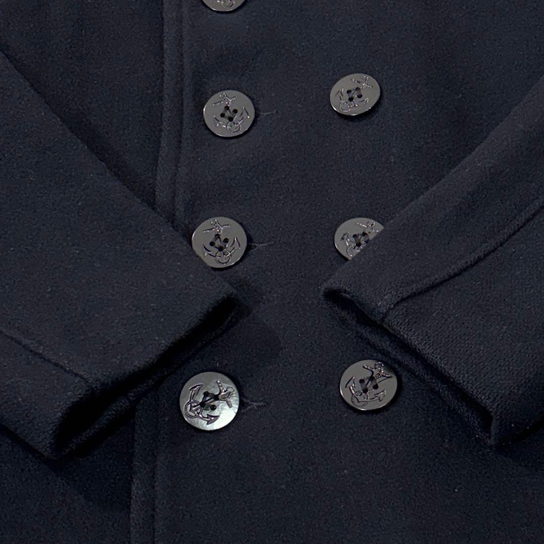 SCHOTT ショット USA製 ピーコート 740N メンズ ブラック 38