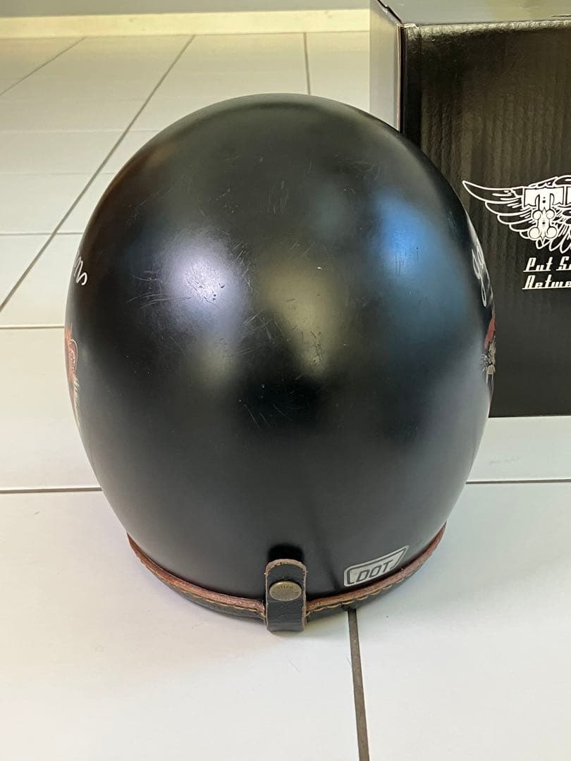 tt&co ジェットヘルメット スーパーマグナム ディストーションモデル