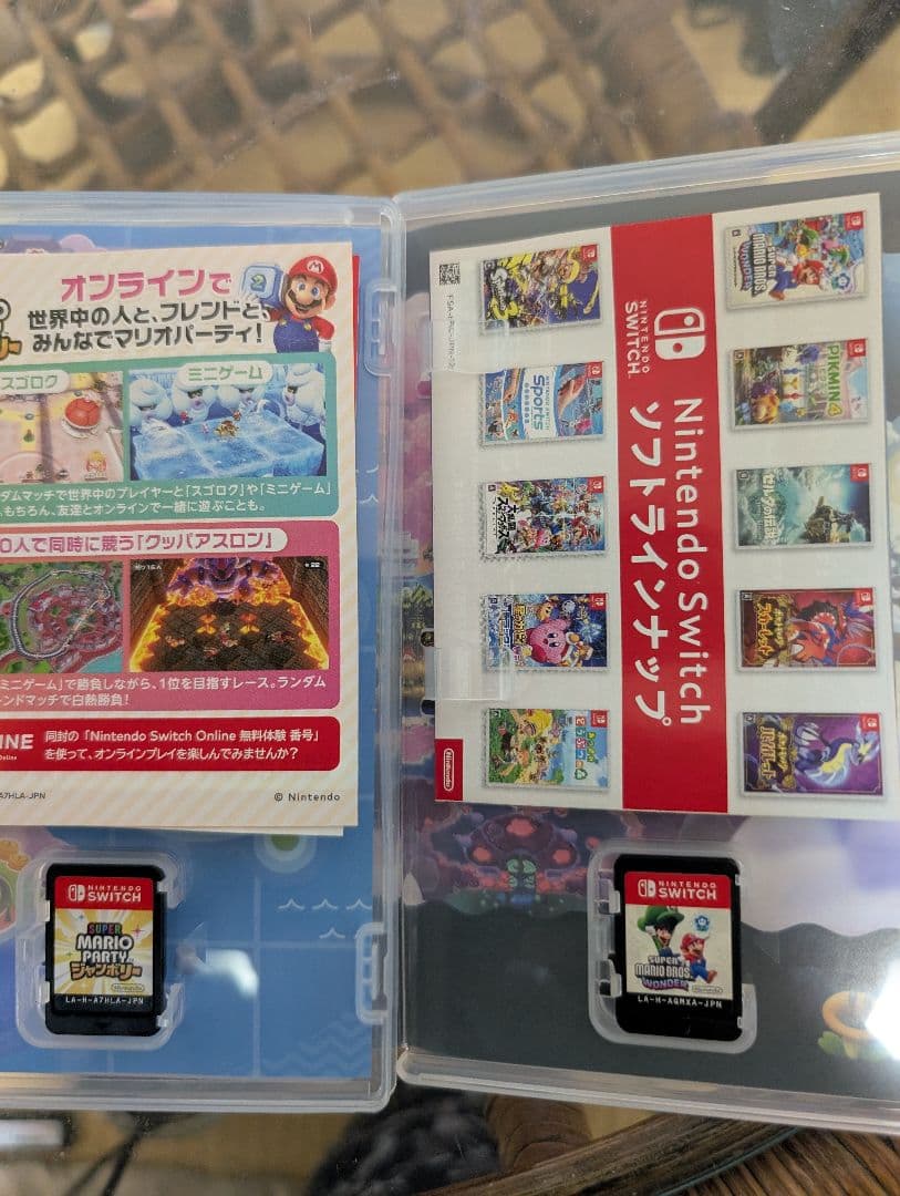 スーパーマリオパーティジャンボリー＆スーパーマリオブラザーズワンダー2セット