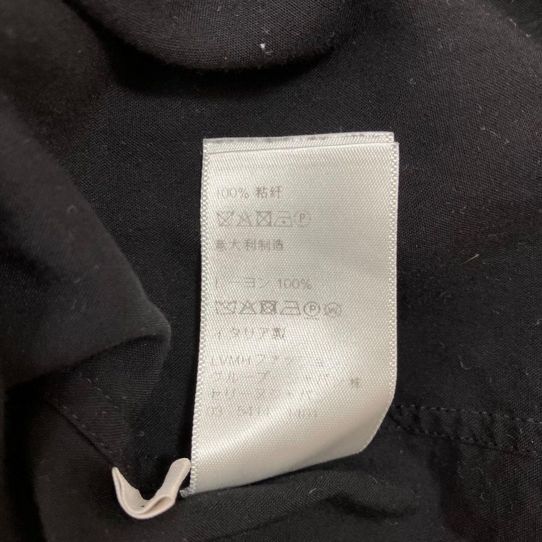 セリーヌ CELINE ブラック　ボーリングシャツ　38