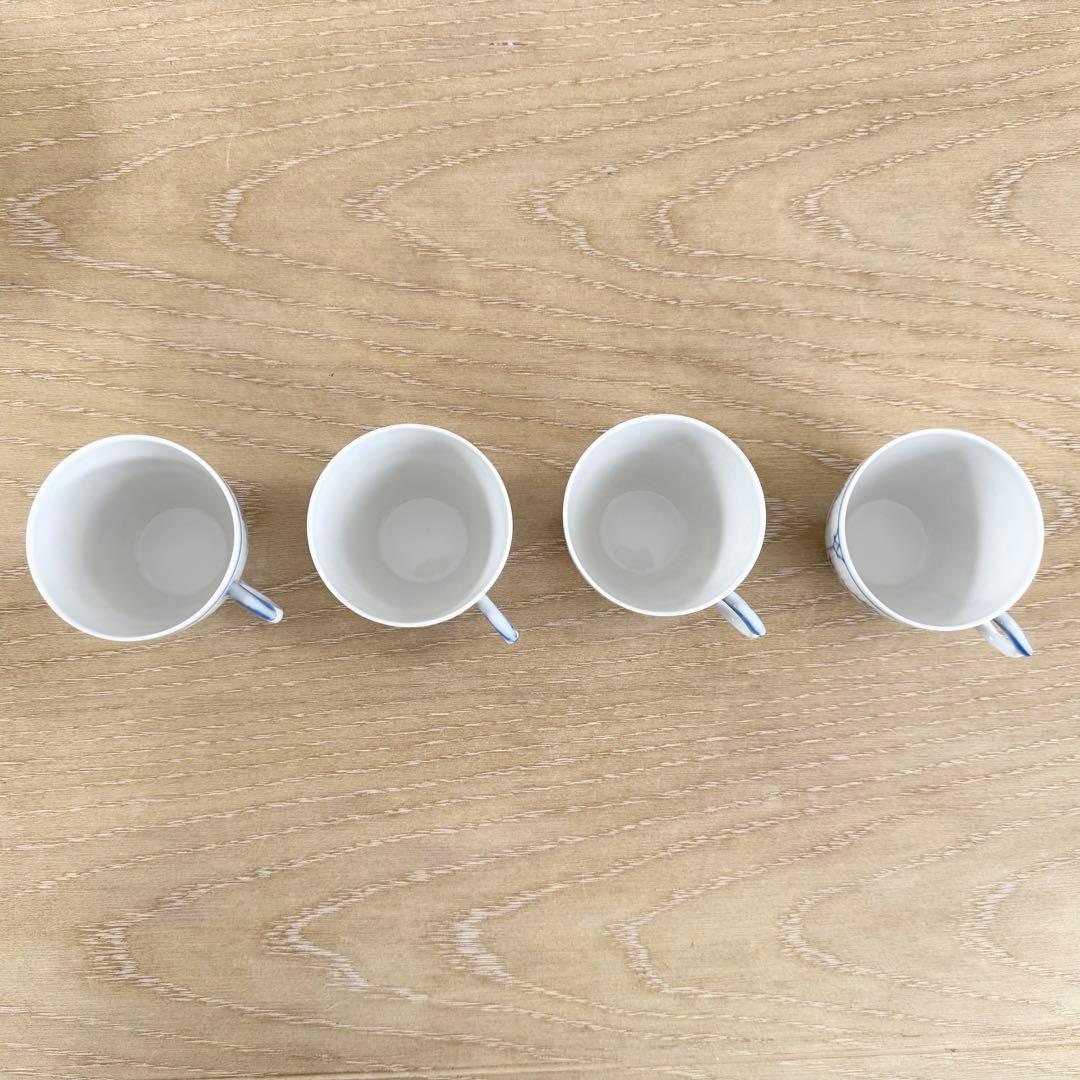 ロイヤルコペンハーゲン　カップ&ソーサー、シュガーポット&クリーマーセット