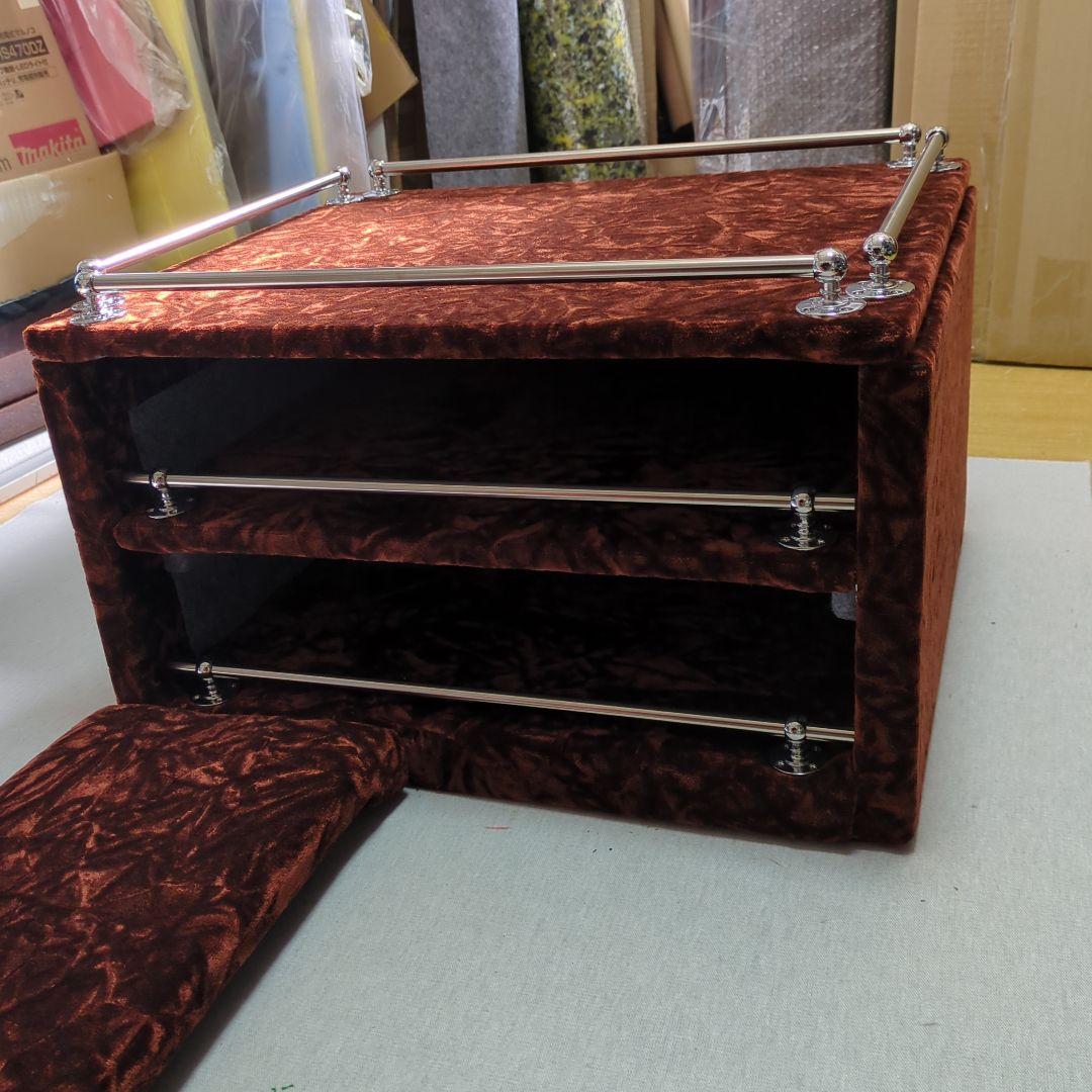 【か】コンソールBOX（交換タイプ）&保冷庫蓋【チンチラブラウン】