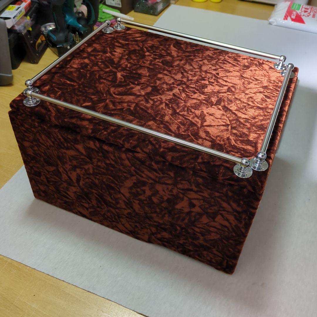 【か】コンソールBOX（交換タイプ）&保冷庫蓋【チンチラブラウン】