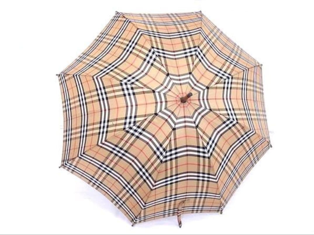 ✨美品✨BURBERRY バーバリー アンブレラ 傘 ノバチェック 長傘