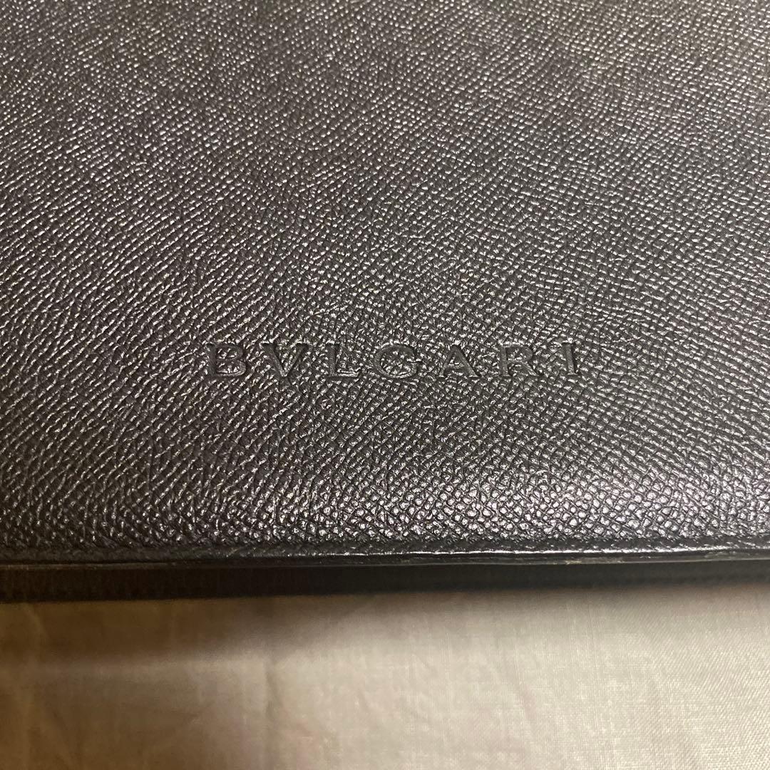 d*9様 BULGARI ブラック ショルダーバック