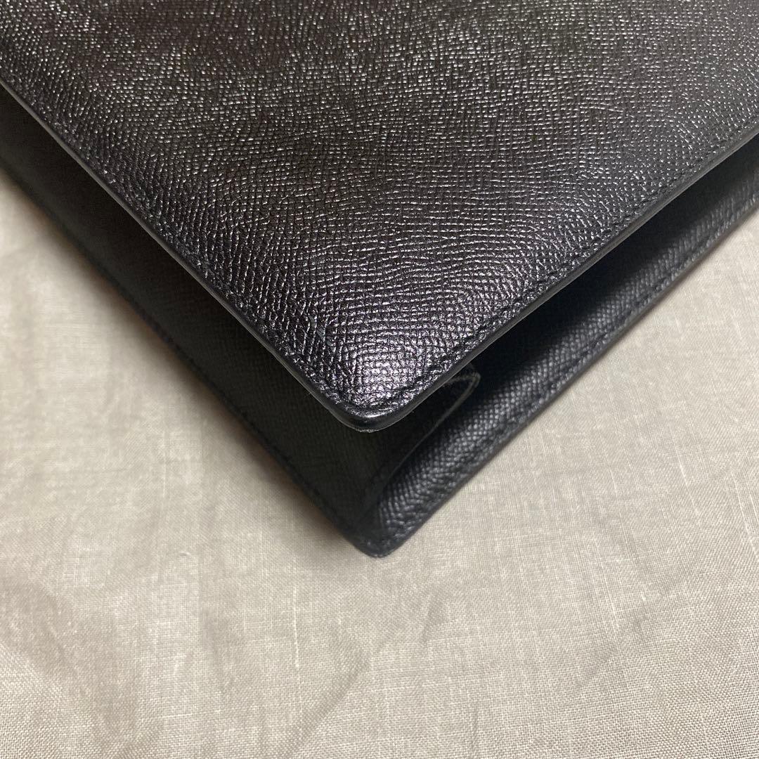 d*9様 BULGARI ブラック ショルダーバック