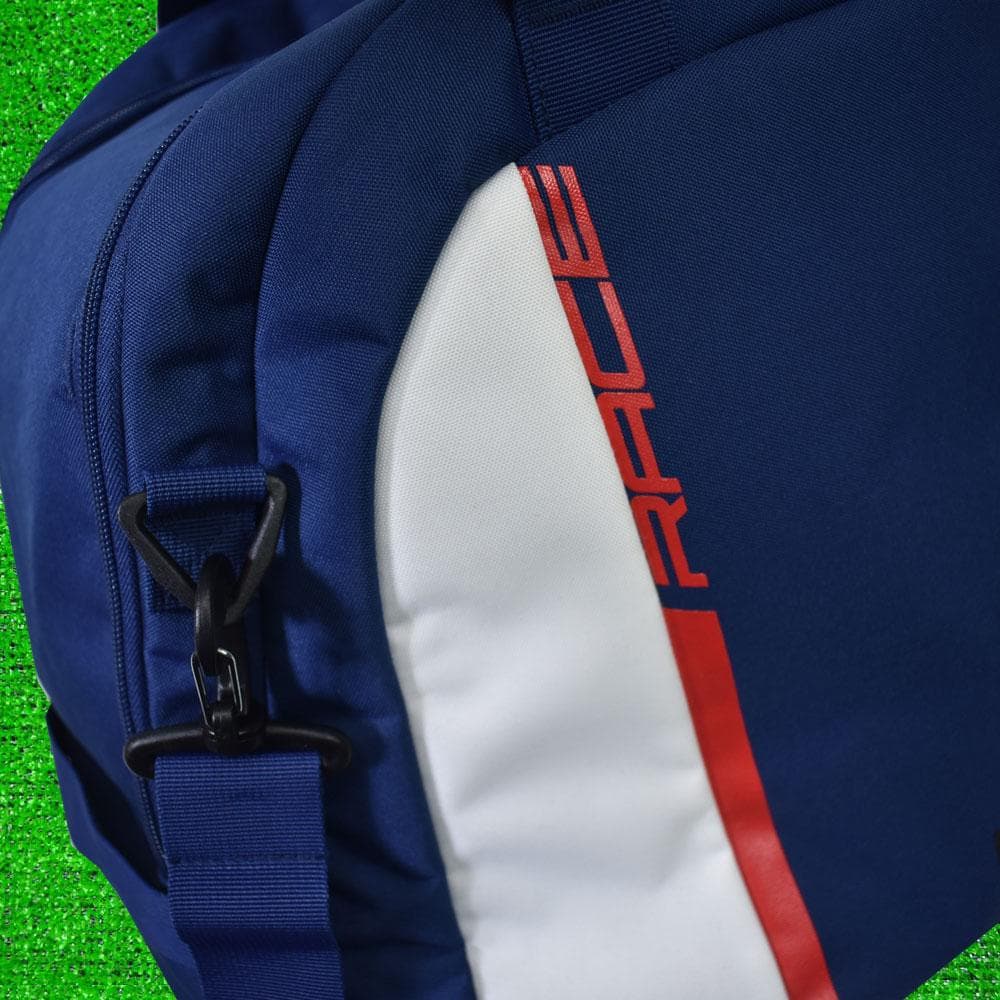 /モータースポーツ ボストンバッグ【ネイビー】新品！