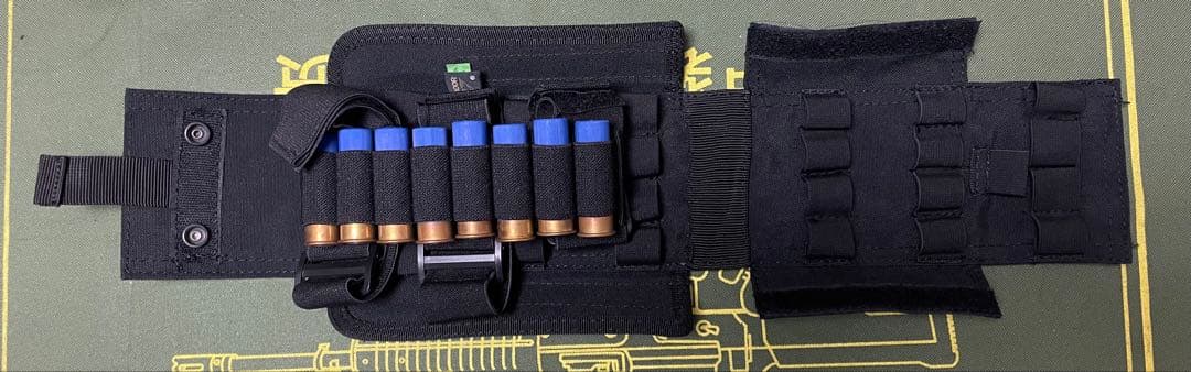 マルゼン M870 ブラック ガスショットガン 装弾ホルダー付き／動作確認済