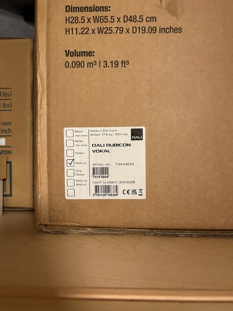 週末最終お値引きDALI RUBICON VOKAL センタースピーカー