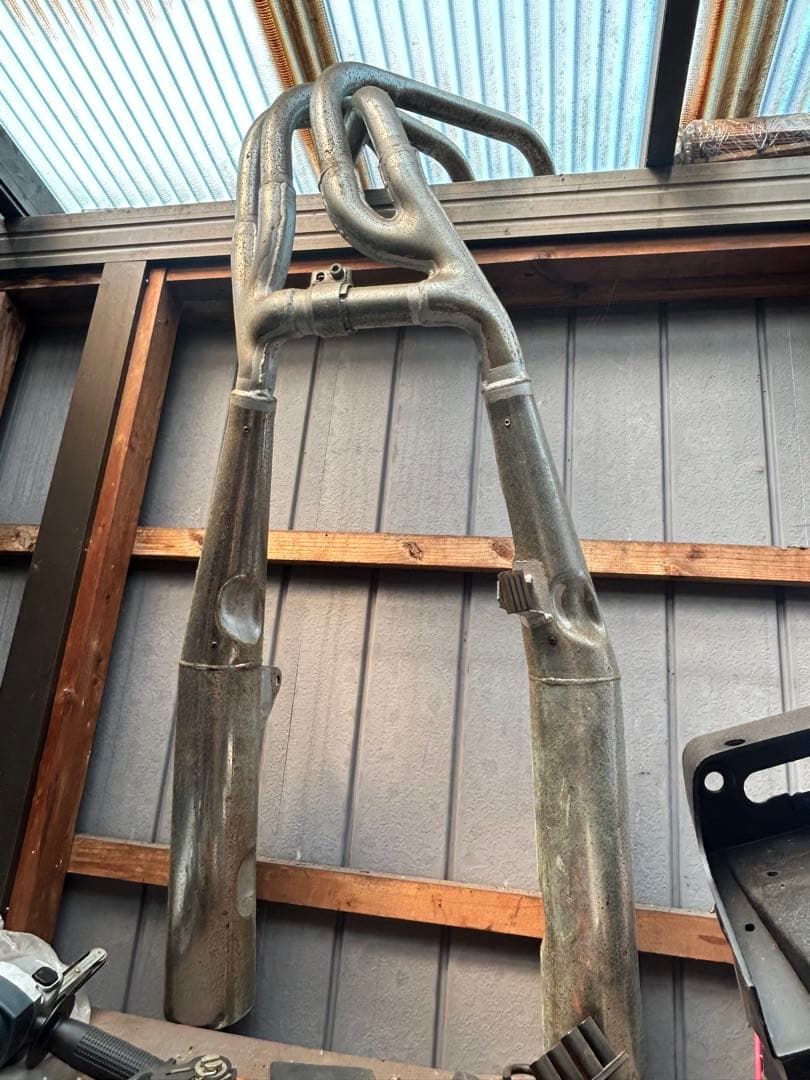 CBX400F純正マフラー