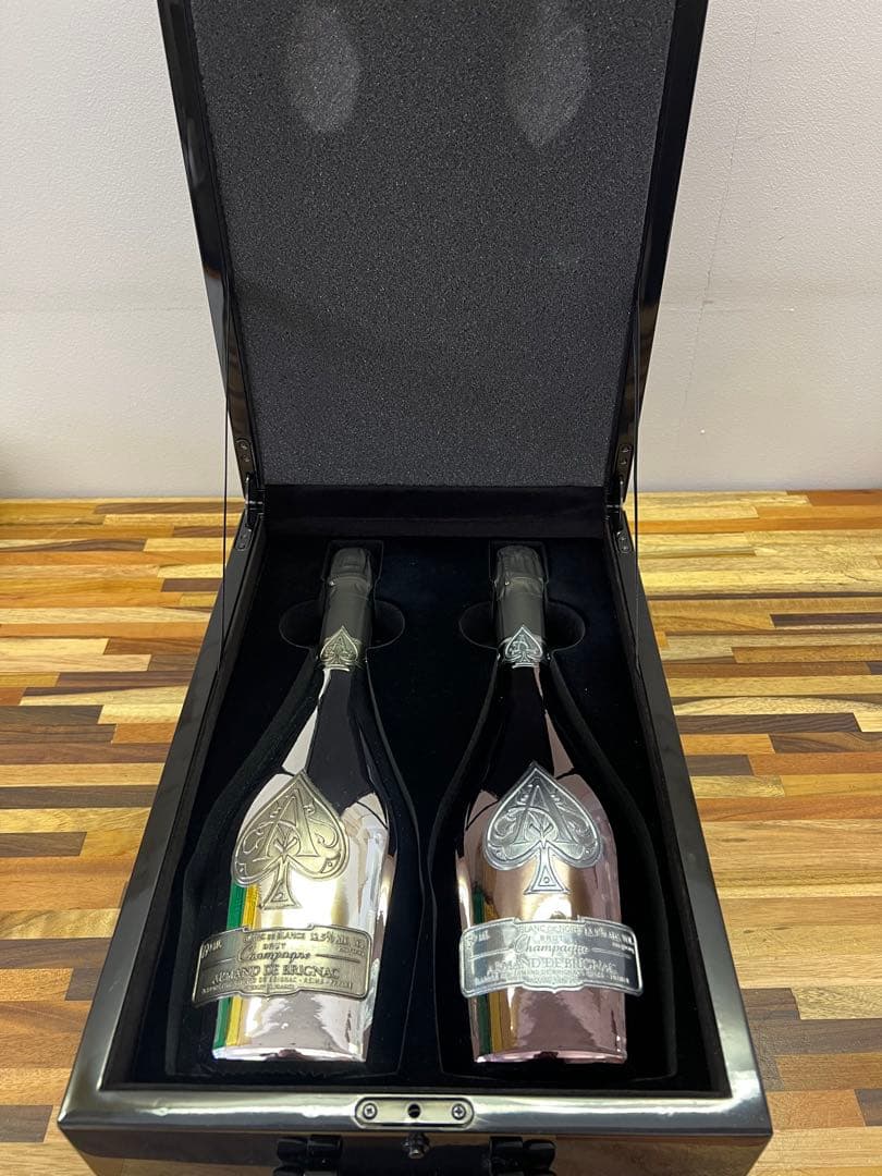 アルマンド ツインセット シルバー & ブラック 正規品 新品 箱付 完品