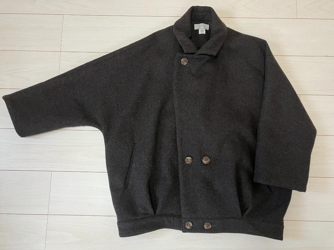 最終値下　amachi ウールブルゾン ブラウン サイズ５ 美品