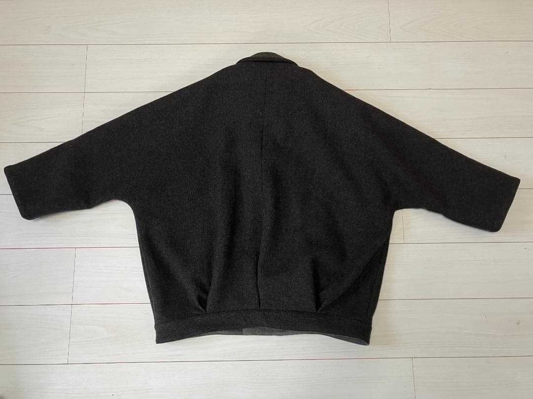 最終値下　amachi ウールブルゾン ブラウン サイズ５ 美品