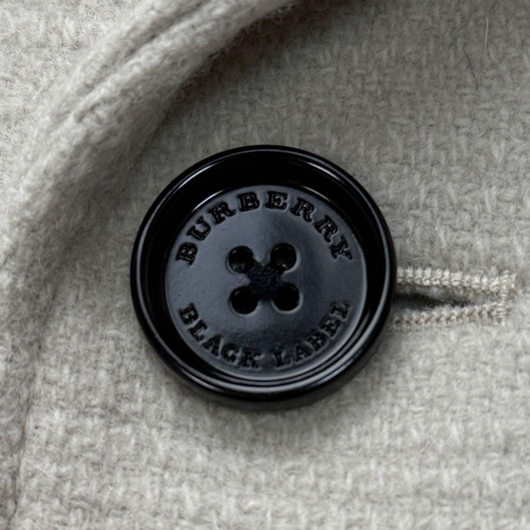 美品♡Lサイズ♡BURBERRY バーバリー メルトン ラムウール コート