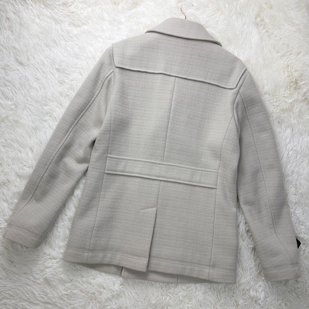 美品♡Lサイズ♡BURBERRY バーバリー メルトン ラムウール コート