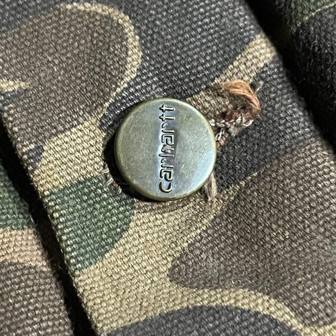 80s Carhartt USA製 ハンティングジャケット ダック 迷彩