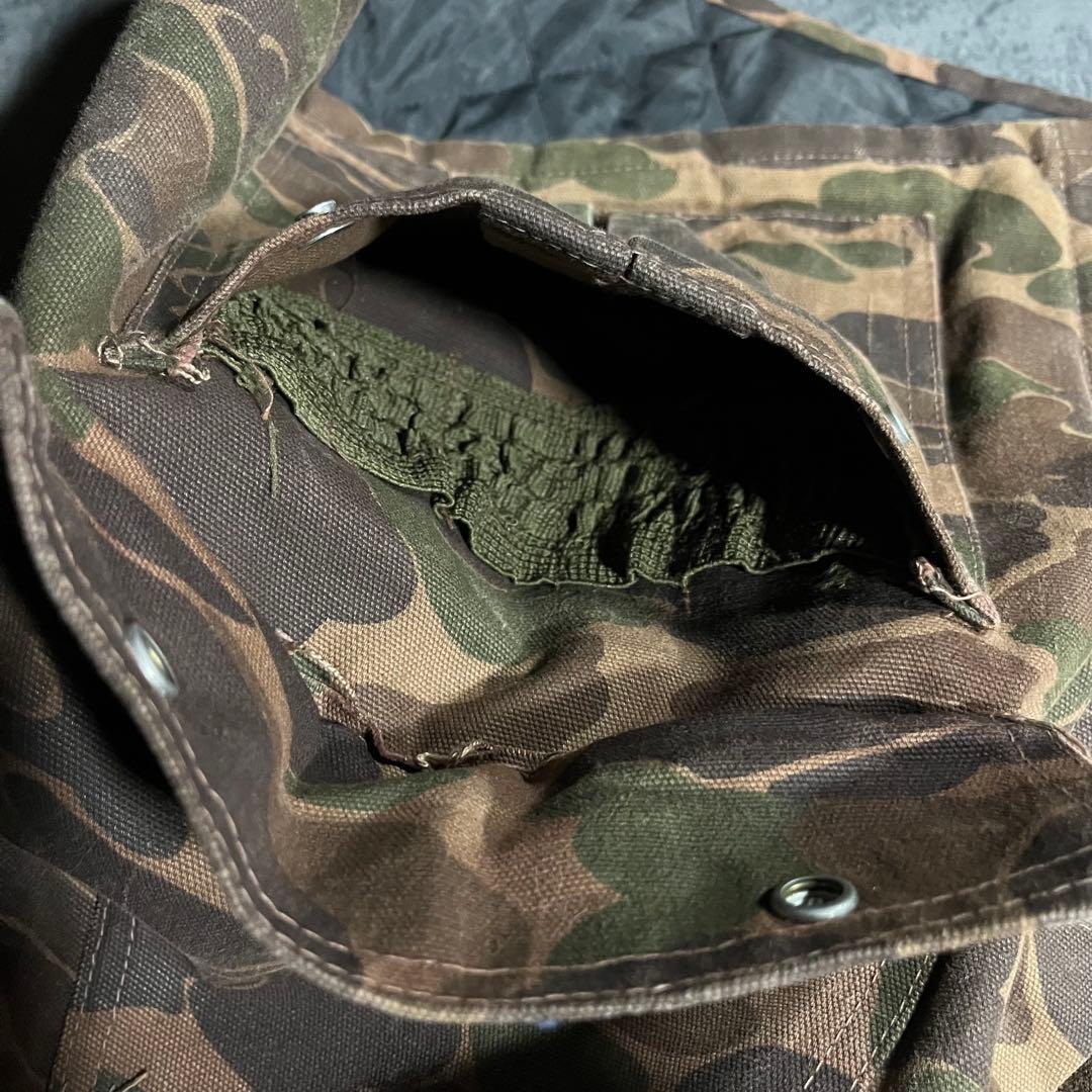 80s Carhartt USA製 ハンティングジャケット ダック 迷彩