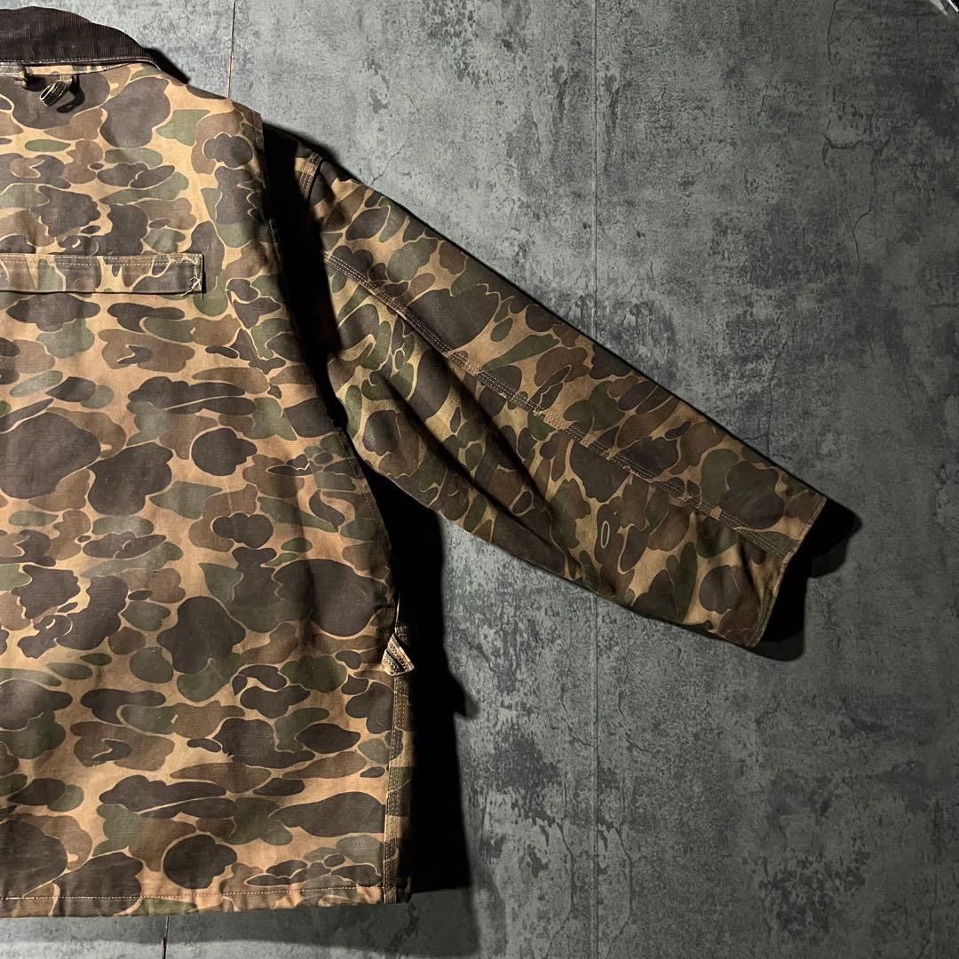 80s Carhartt USA製 ハンティングジャケット ダック 迷彩