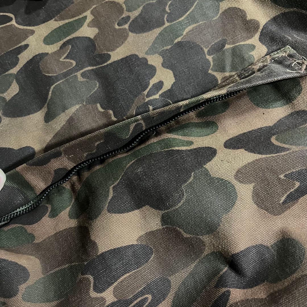 80s Carhartt USA製 ハンティングジャケット ダック 迷彩