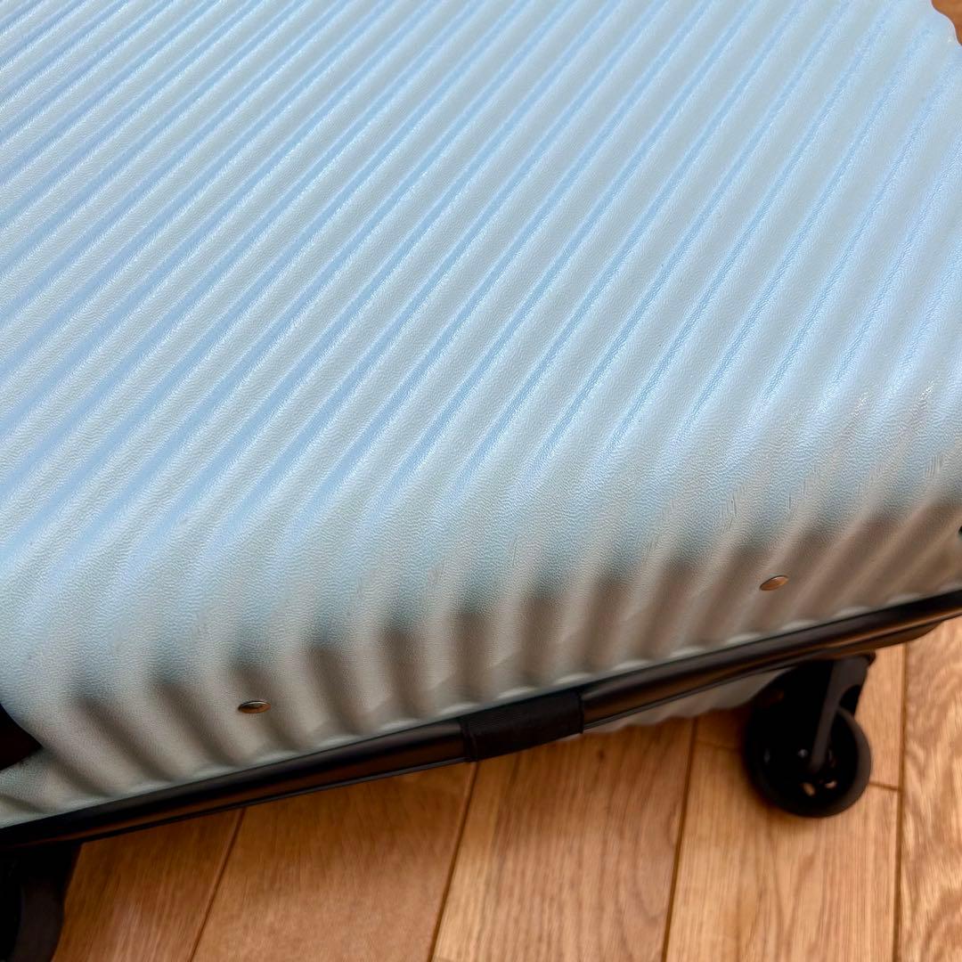 ハント　マイン　スーツケース　キャリーケース　TSAロック　ブルー　水色