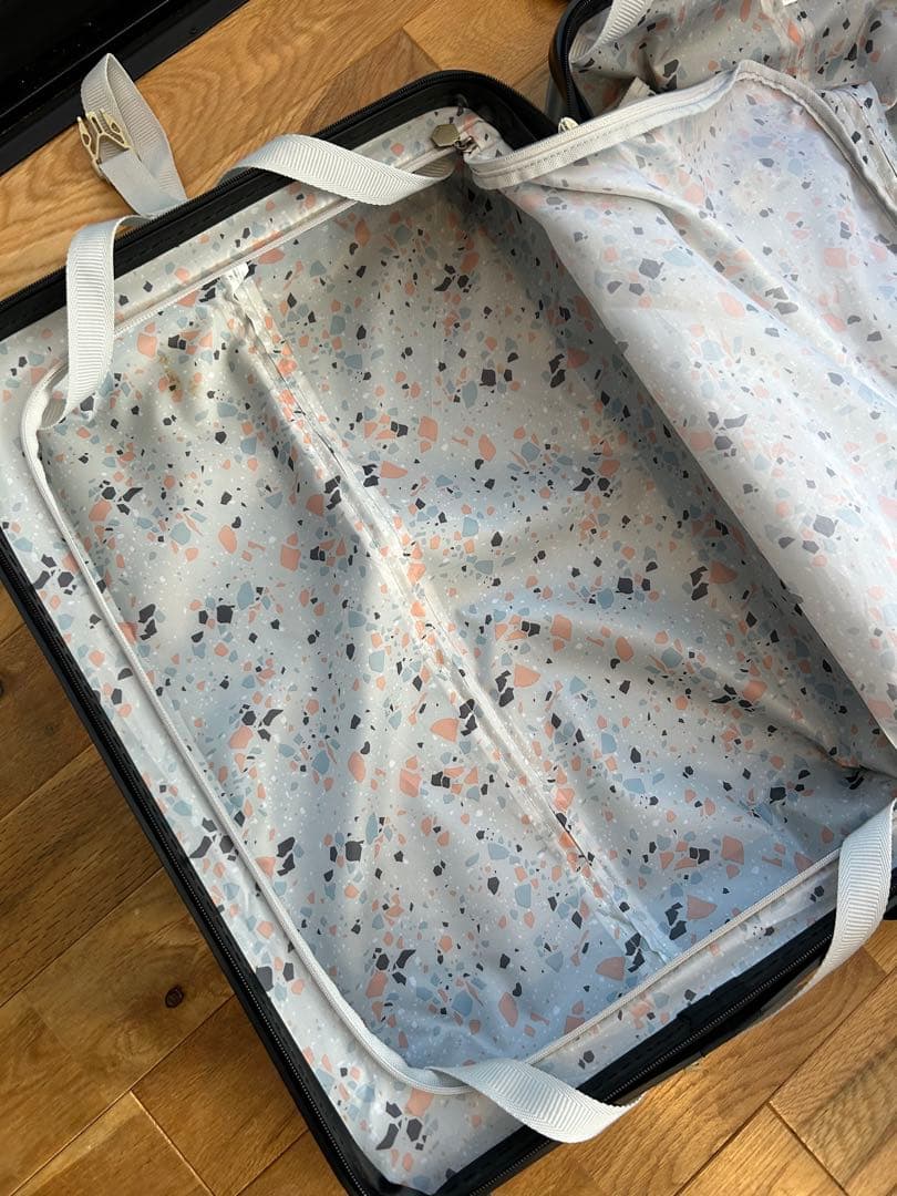 ハント　マイン　スーツケース　キャリーケース　TSAロック　ブルー　水色