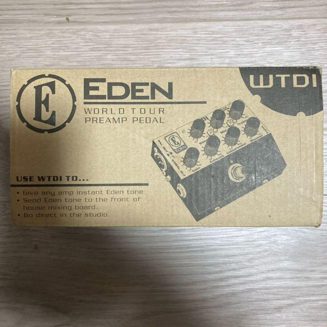 EDEN WTDI ベースエフェクター プリアンプ