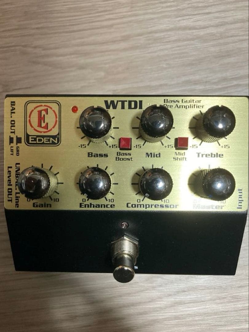 EDEN WTDI ベースエフェクター プリアンプ