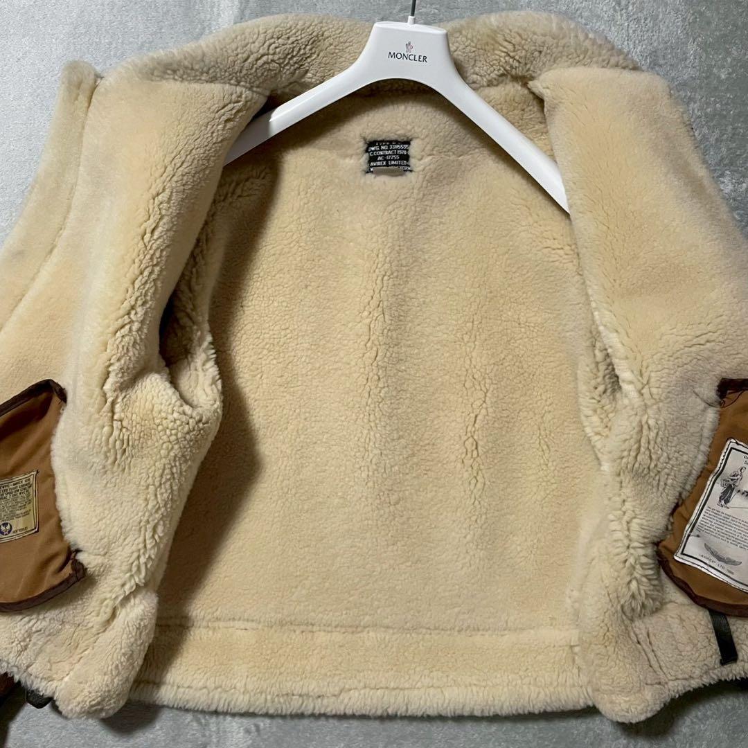 AVREX アヴィレックス B-3 フライトジャケット バックデザイン 42