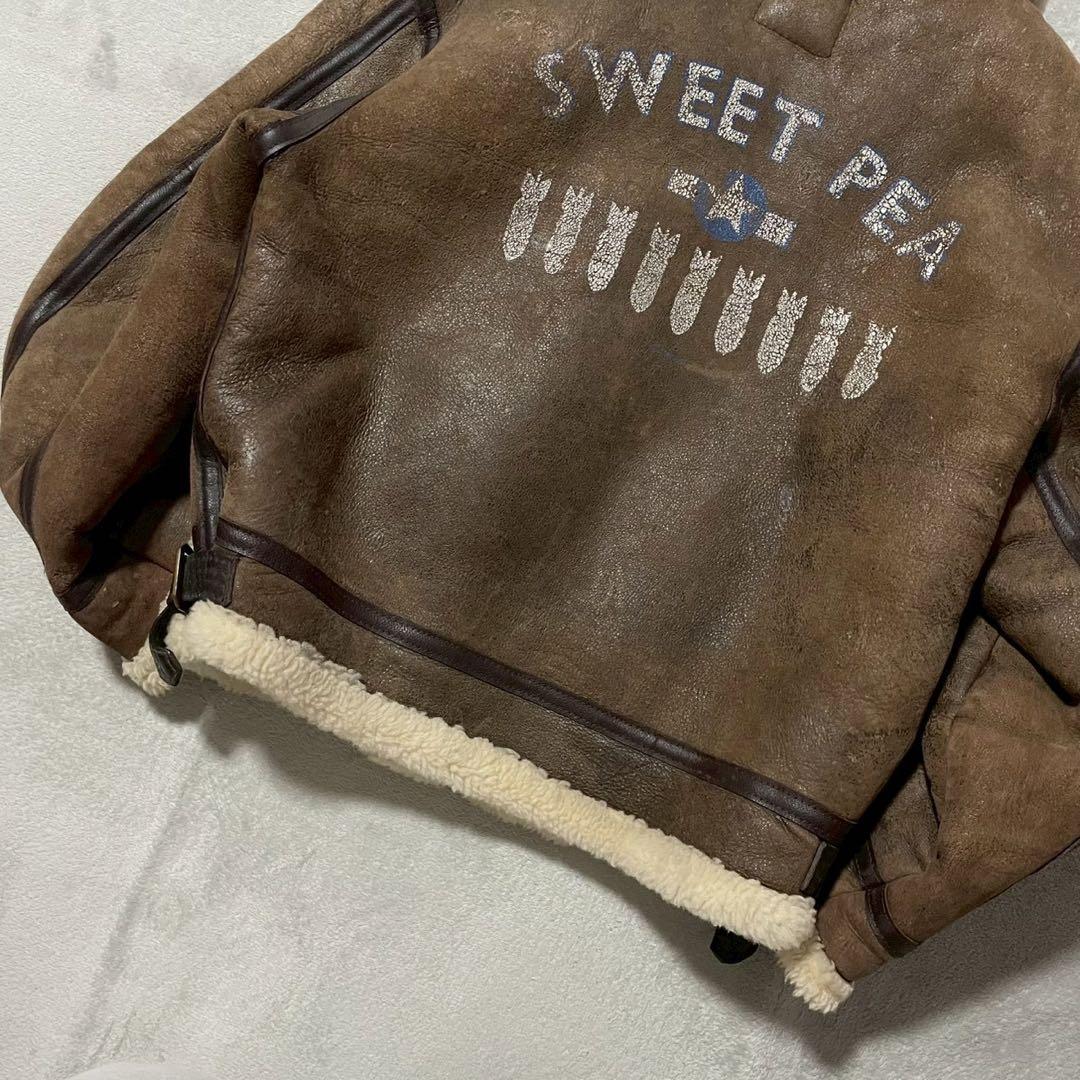 AVREX アヴィレックス B-3 フライトジャケット バックデザイン 42