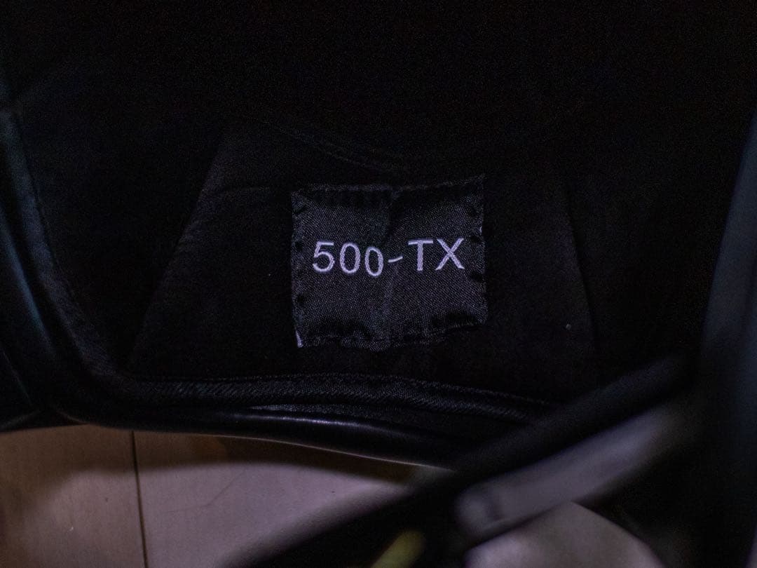 M 極小帽体　500tx スモールジェット　黒エイジングアイボリーフレア