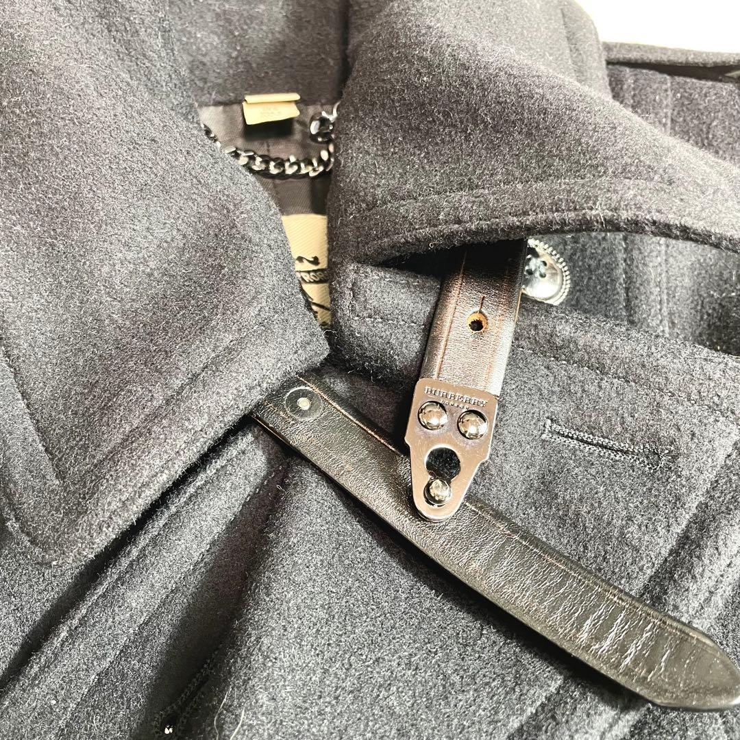 近年モデル⭐︎バーバリー　ナポレオンコート　ロントレンチコート　カシミヤ混