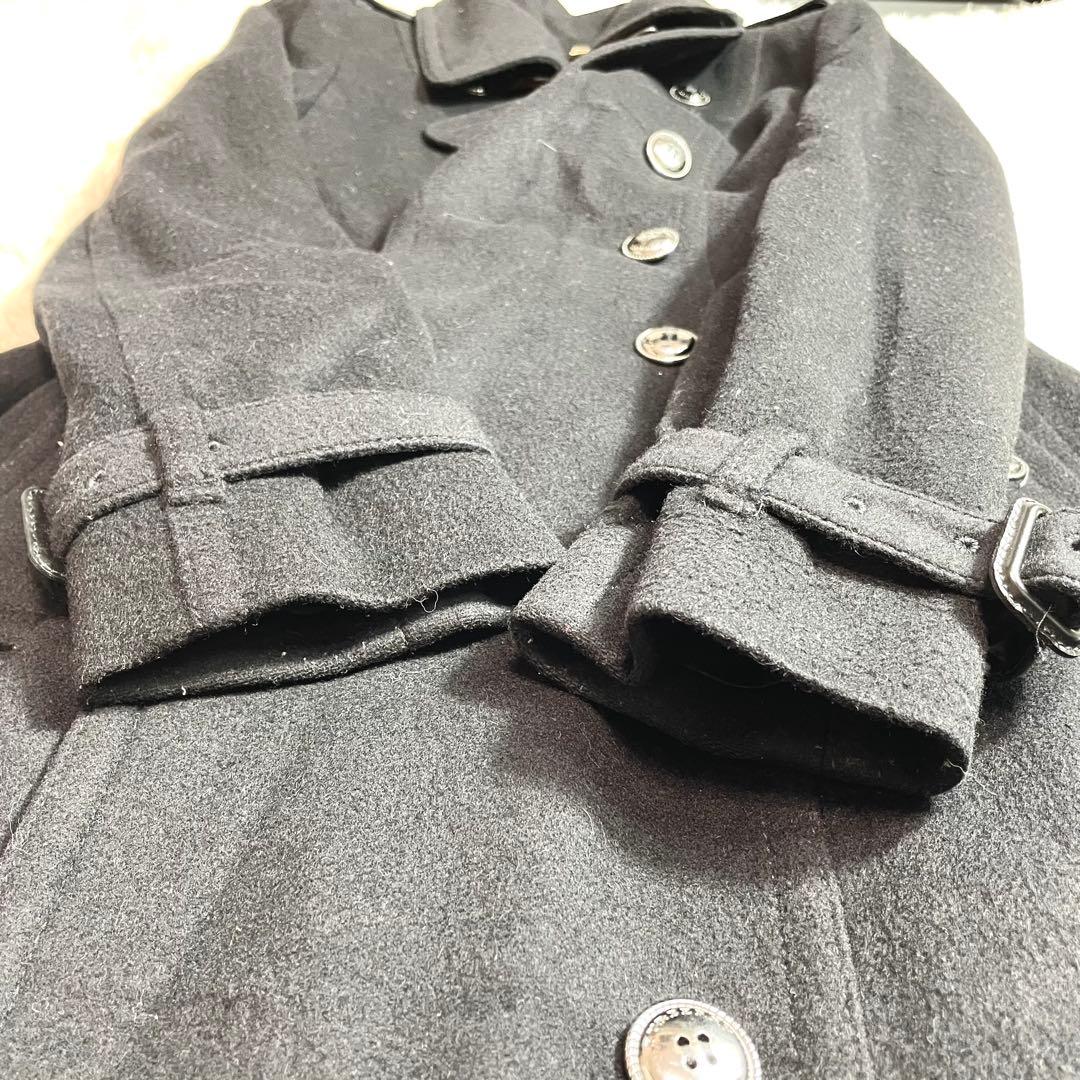 近年モデル⭐︎バーバリー　ナポレオンコート　ロントレンチコート　カシミヤ混