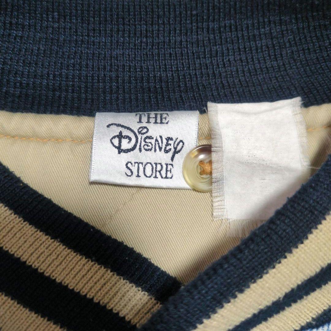 ✰ 古着 くまのプーさん スタジャン デニムジャケット 中綿 アウター ✰