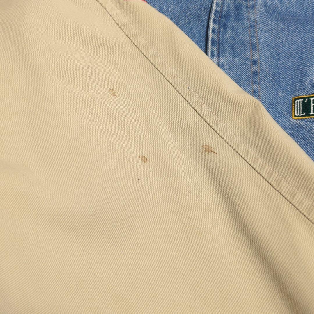 ✰ 古着 くまのプーさん スタジャン デニムジャケット 中綿 アウター ✰