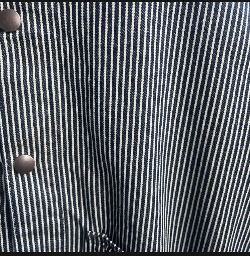 新品未使用 メデル ヒッコリー エプロンベスト