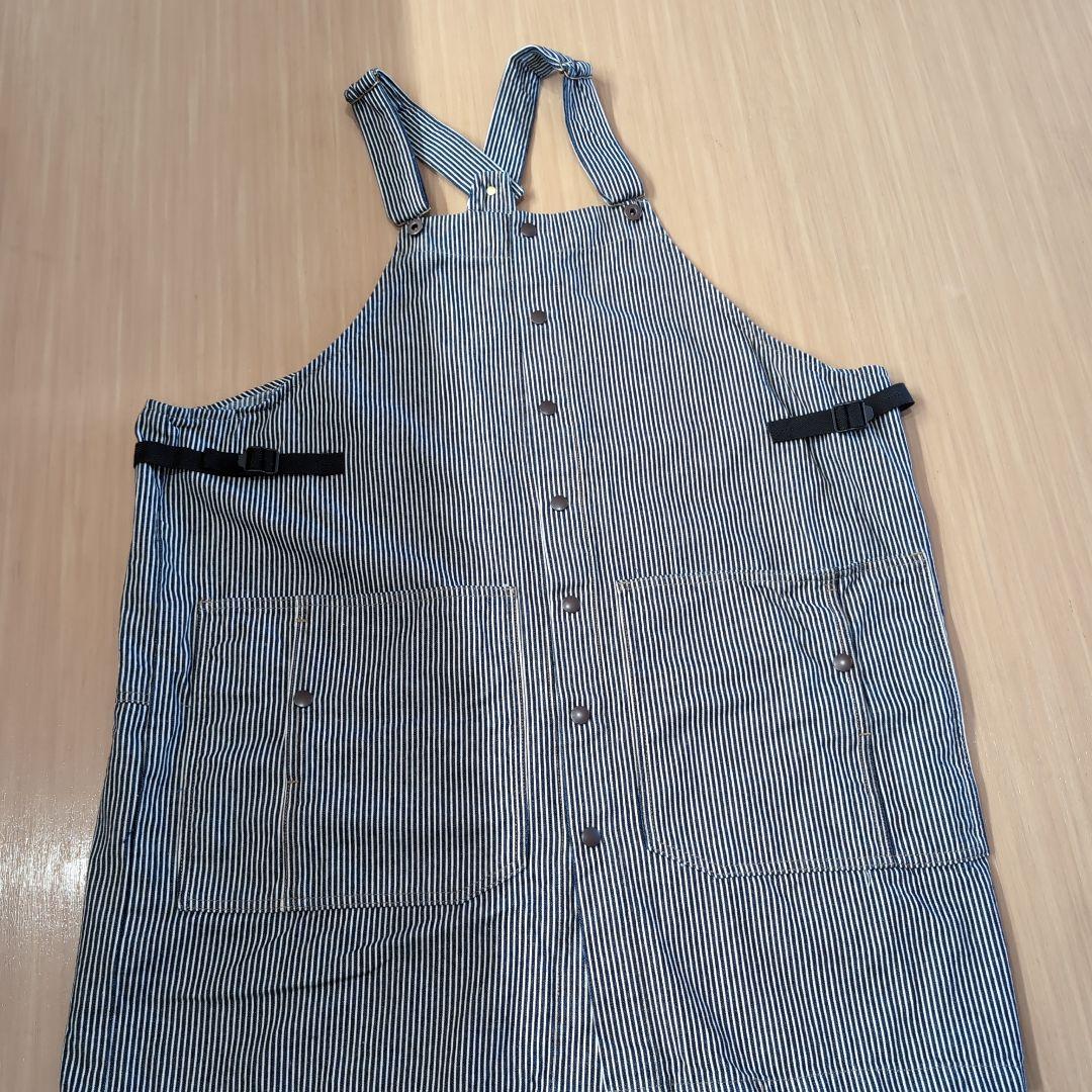 新品未使用 メデル ヒッコリー エプロンベスト