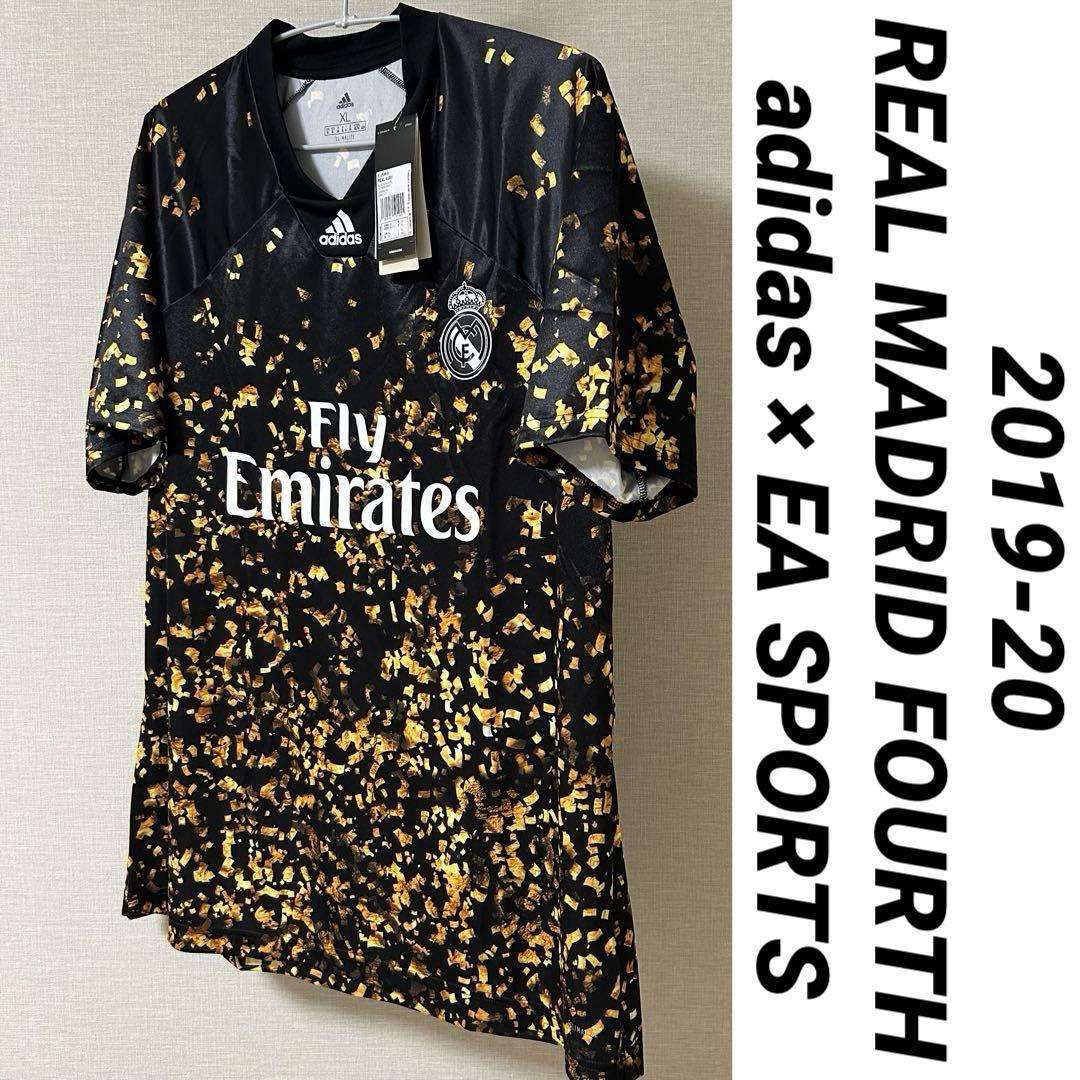 正規品新品☆EAスポーツコラボ19/20レアル・マドリード4thユニフォームXL