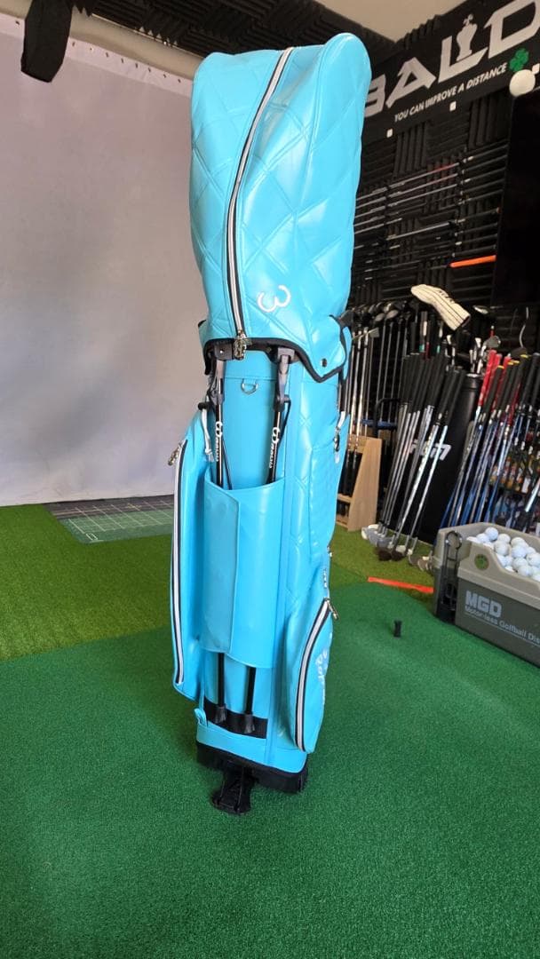 Waoww CADDIEBAG スタンド式　ティファニーブルー