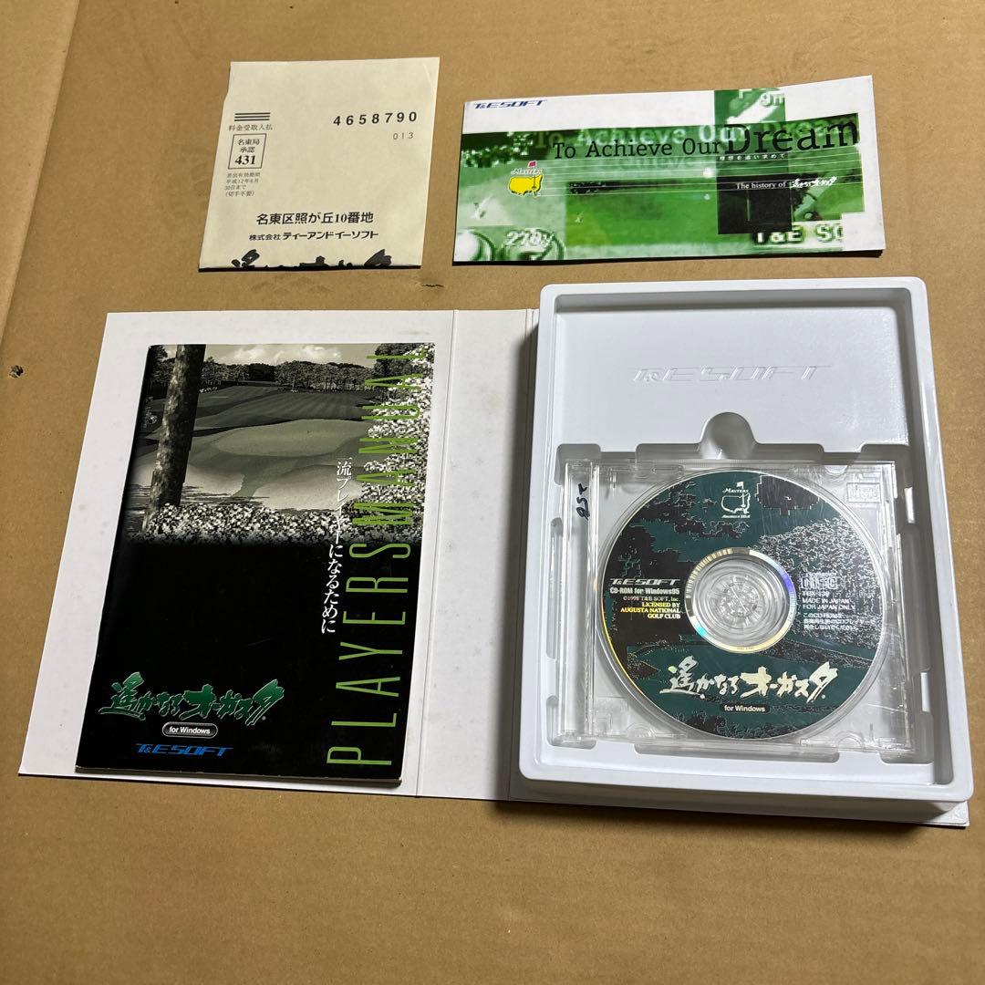 PCゲームソフト　遥かなるオーガスタ for Windows T&Eソフト