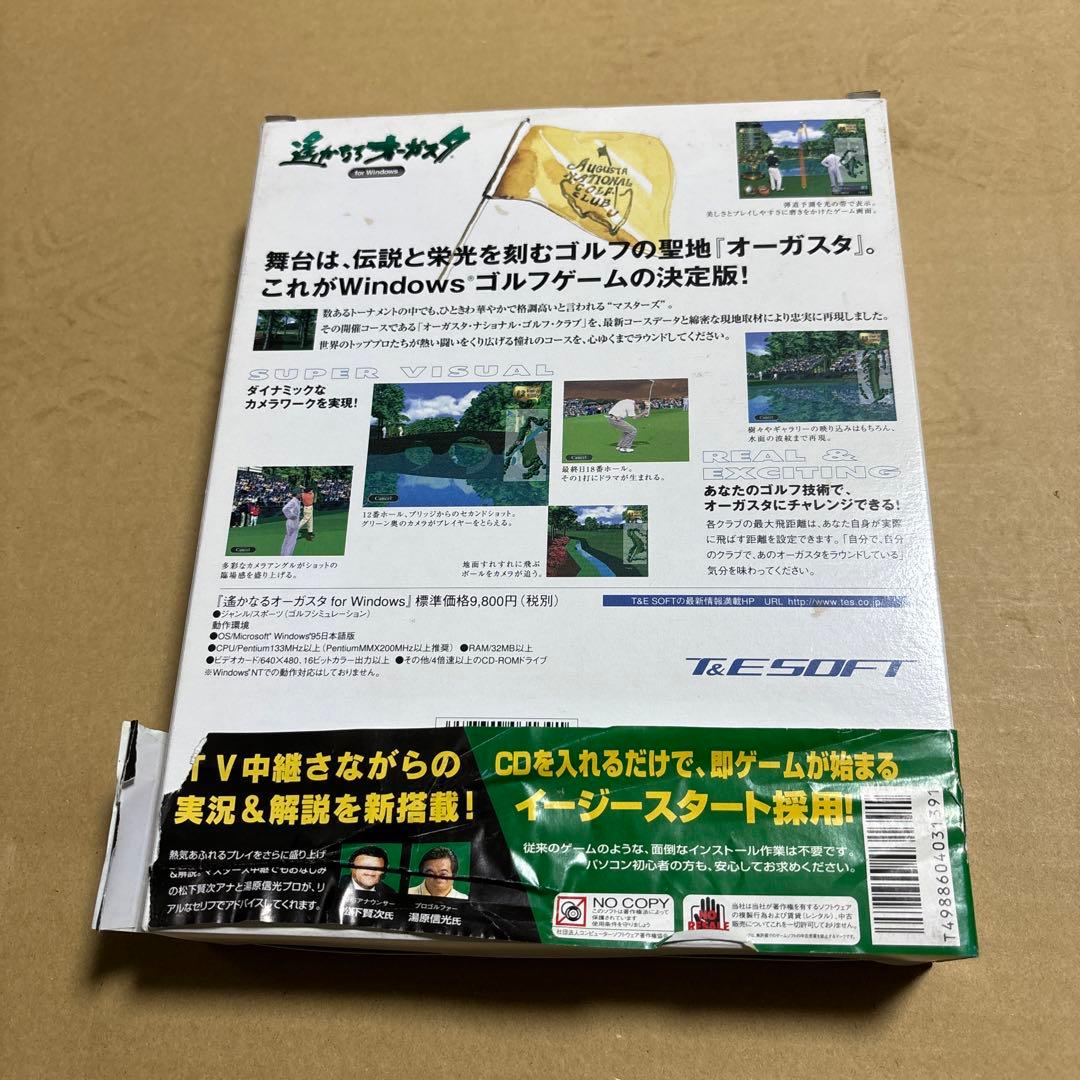 PCゲームソフト　遥かなるオーガスタ for Windows T&Eソフト