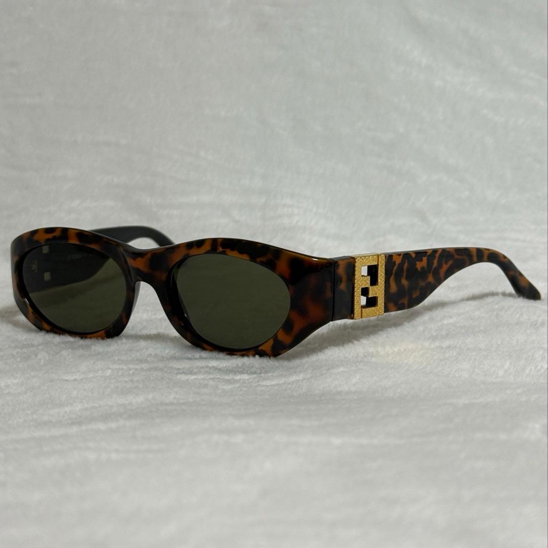フェンディ★サングラス★茶色系★レオパード柄★美品