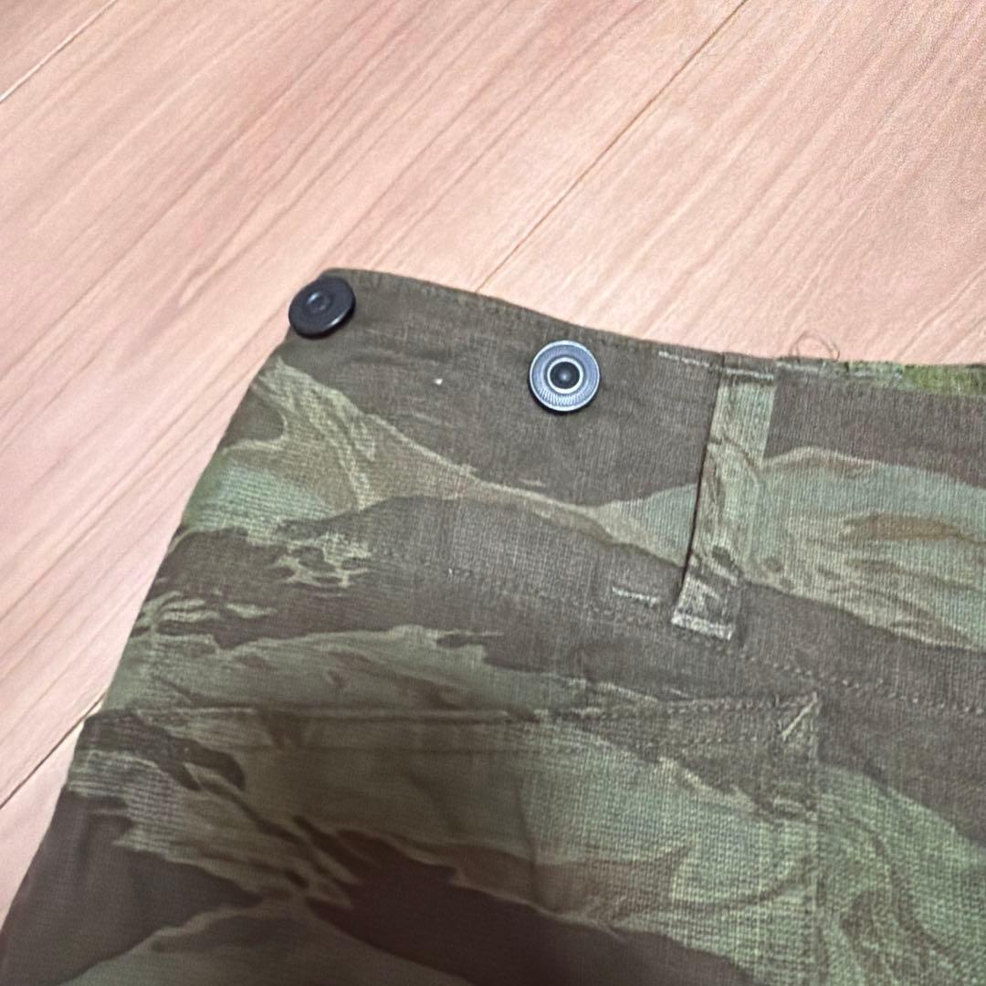 中古 Nigel Cabourn カーゴパンツ サイズ32 オリーブグリーン