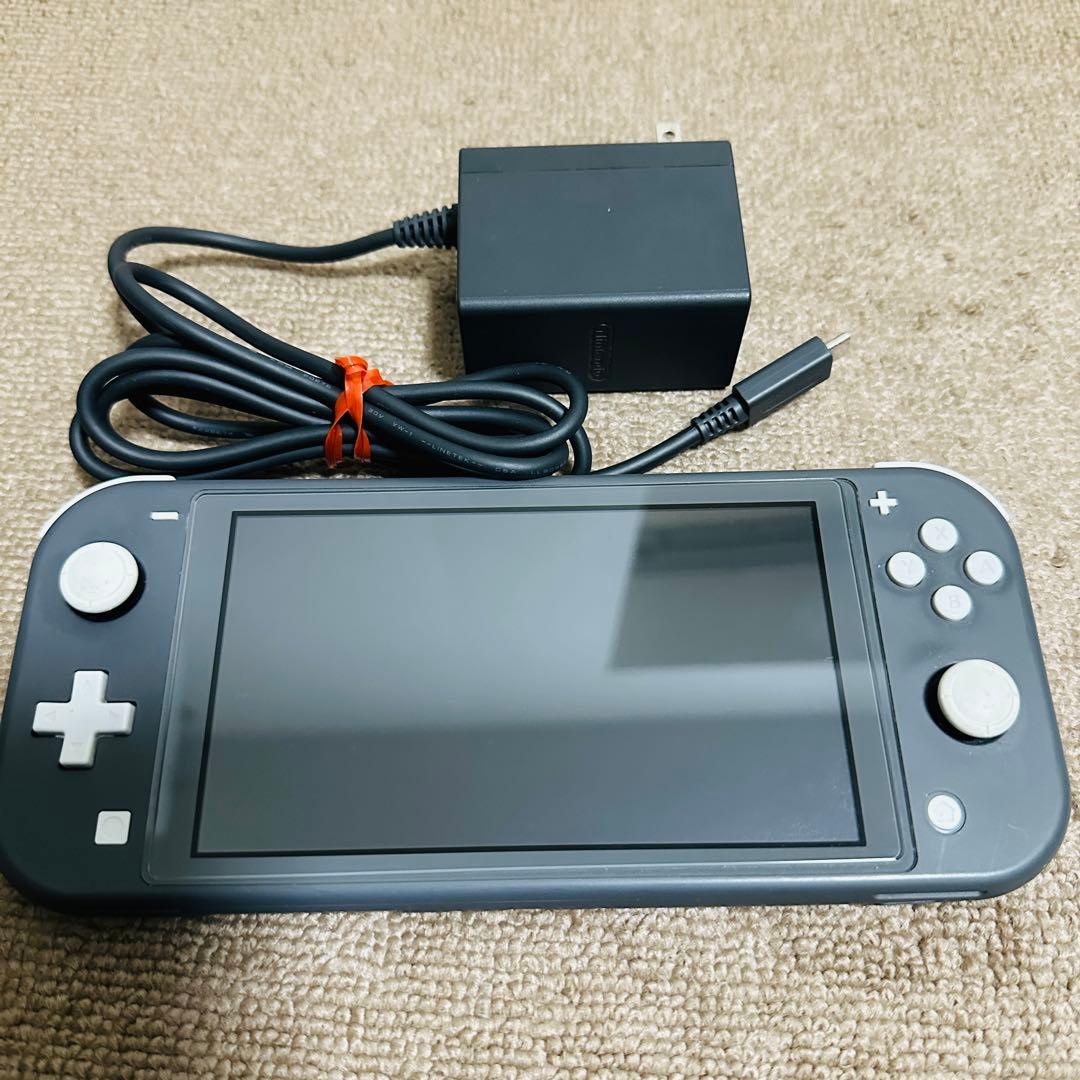 Nintendo Switch Lite グレー 本体　中古品　箱無し